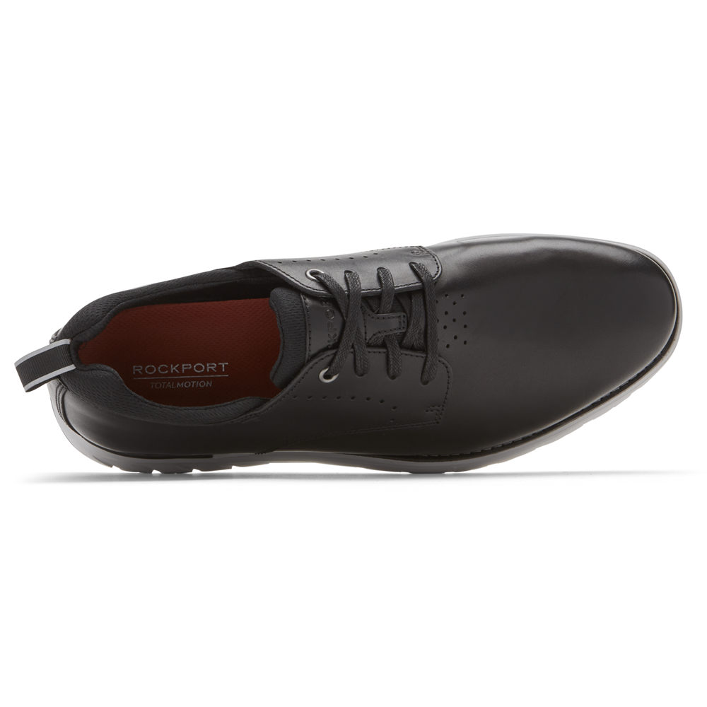 Rockport Oxfords Herre Svart - Total Motion Sport Plain Toe - CHAP10276